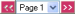 Page number list box