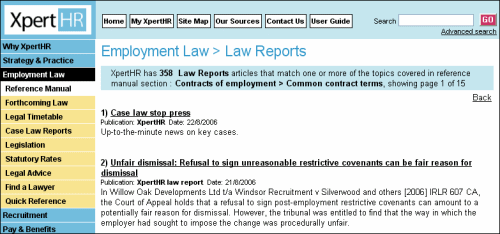More articles on this topic results summary