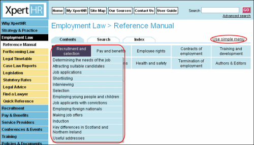 Reference manual dynamic navigation
